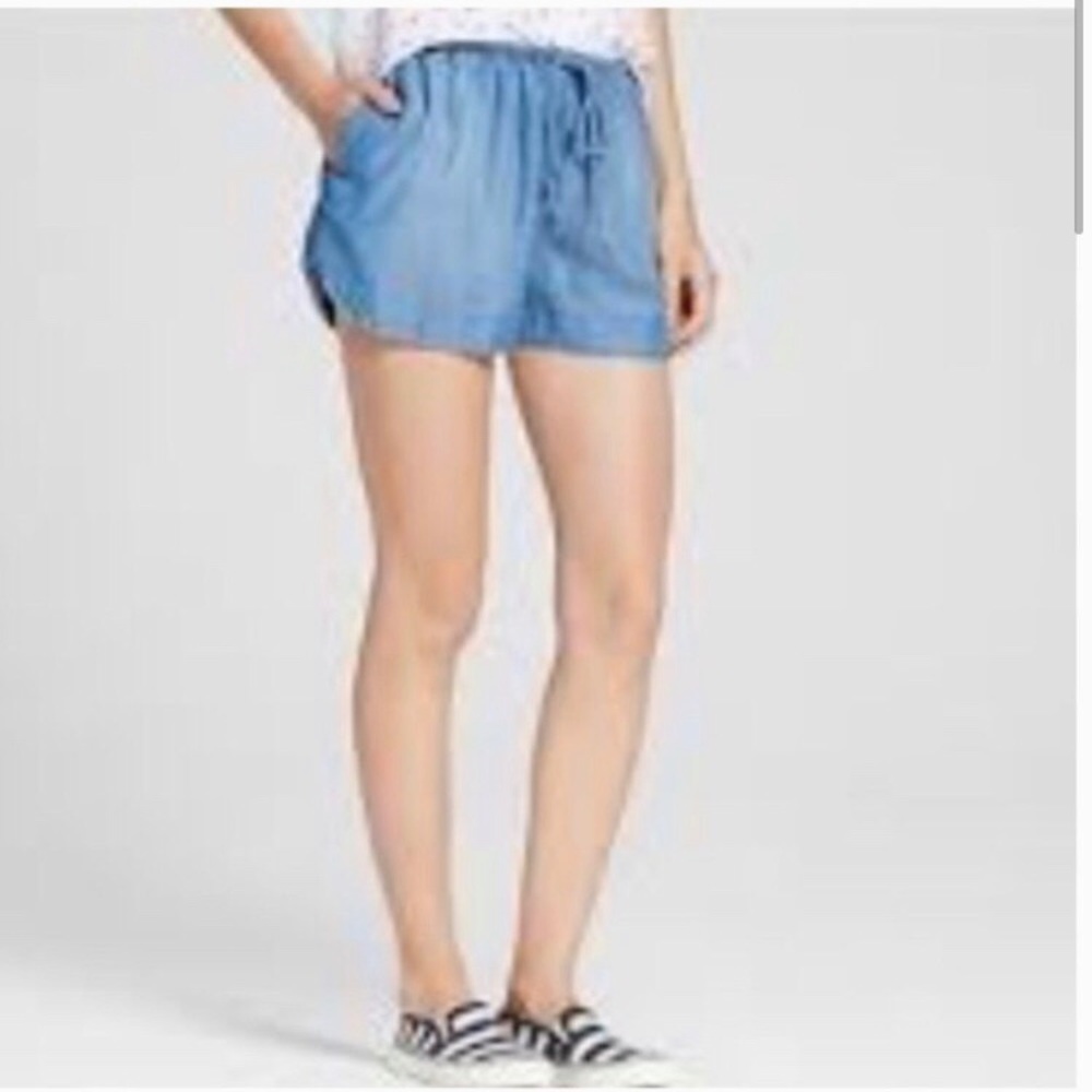 Mossimo chambray shorts